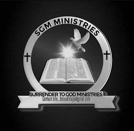 SGM MINISTRIES SURRENDER TO GOD MINISTRIES CONTACT INFO...TINAAOFOLAJU@GMAIL.COM logo