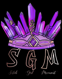 SGM SISTAH GIRL MOVEMENT logo