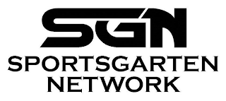 SGN SPORTSGARTEN NETWORK logo