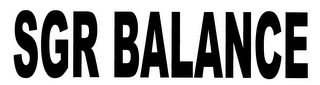 SGR BALANCE logo