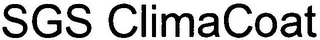 SGS CLIMACOAT logo