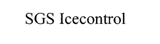 SGS ICECONTROL logo