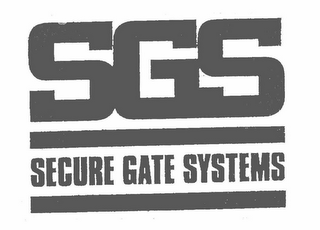 SGS SECURE GATE SYSTEMS logo