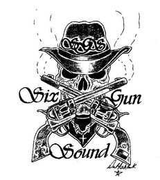 SGS SIX GUN SOUND DAL ASHLAK logo