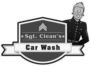 SGT. CLEAN'S CAR WASH logo
