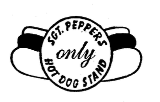 SGT. PEPPERS ONLY HOT DOG STAND logo