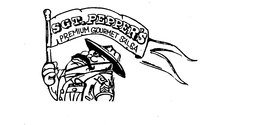 SGT. PEPPER'S PREMIUM GOURMET SALSA PEPPER logo
