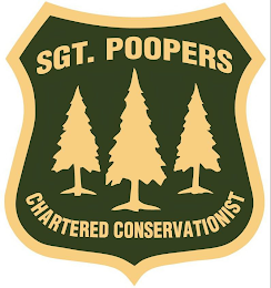 SGT. POOPERS CHARTERED CONSERVATIONIST logo