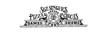 SGT. SINGER'S PIZZA CIRCUS GAMES FOOD SHOWS logo