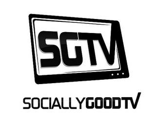 SGTV SOCIALLY GOOD TV logo