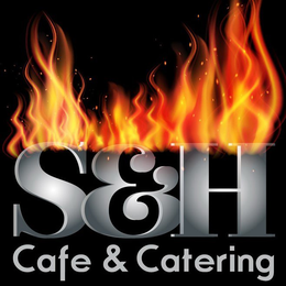 S&H CAFE & CATERING logo