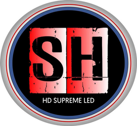 SH HD SUPREME LED logo