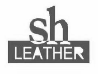 SH LEATHER logo