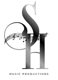 SH MUSIC PRODUCTIONS logo