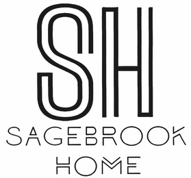 SH SAGEBROOK HOME logo