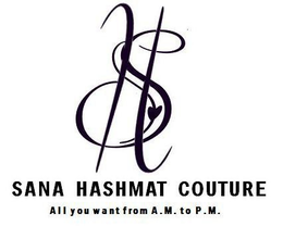 SH SANA HASHMAT COUTURE ALL YOU WANT FROM A.M. TO P.M. logo