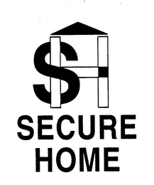 SH SECURE HOME logo