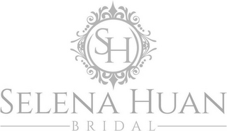 SH SELENA HUAN BRIDAL logo