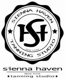 SH SIENNA HAVEN TANNING STUDIO NEW YORK SIENNA HAVEN TANNING STUDIO NEW YORK logo