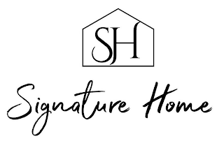 SH SIGNATURE HOME logo