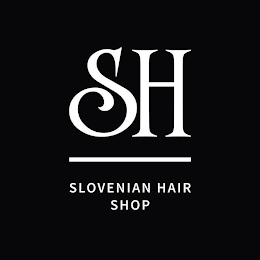 SH SLOVENIAN HAIR SHOP logo