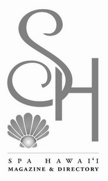 SH SPA HAWAI'I MAGAZINE & DIRECTORY logo