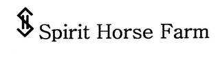 SH SPIRIT HORSE FARM logo