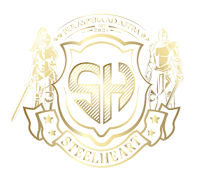 SH STEELHEART PER ASPERA AD ASTRA EST 2021 logo