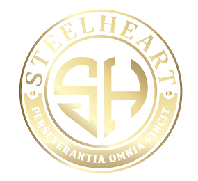SH STEELHEART PERSEVERANTIA OMNIA VINCIT logo
