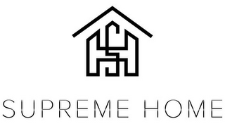 SH SUPREME HOME logo