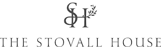 SH THE STOVALL HOUSE logo