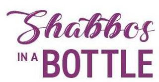 SHABBOS IN A BOTTLE logo