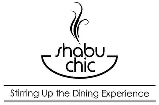 SHABU CHIC STIRRING UP THE DINING EXPERIENCE logo