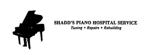 SHADD'S PIANO HOSPITAL SERVICE TUNING REPAIRS REBUILDING logo