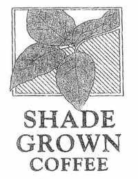 SHADE GROWN COFFEE logo