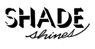 SHADE SHINES logo