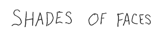 SHADES OF FACES logo