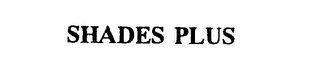 SHADES PLUS logo