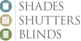 SHADES SHUTTERS BLINDS logo