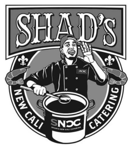 SHAD'S NEW CALI CATERING SNCC logo
