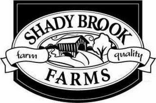 SHADY BROOK FARMS FARM QUALITY logo