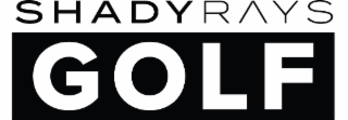 SHADY RAYS GOLF logo