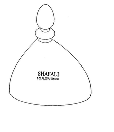 SHAFALI LES FLEURS RARES logo