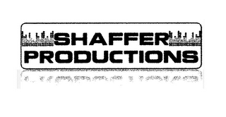 SHAFFER PRODUCTIONS logo