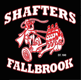 SHAFTERS FALLBROOK EST 1949 logo