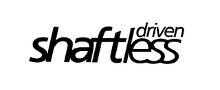 SHAFTLESS DRIVEN logo
