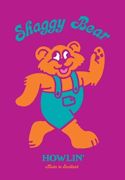 SHAGGY BEAR HOWLIN' MADE IN SCOTLAND logo