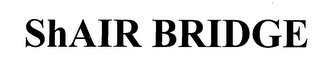 SHAIR BRIDGE logo