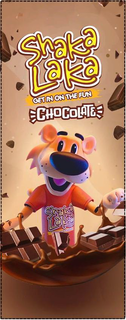 SHAKA LAKA GET IN ON THE FUN CHOCOLATE SHAKA LAKA logo