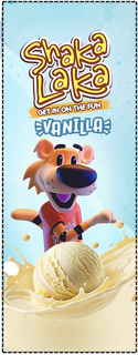 SHAKA LAKA GET IN ON THE FUN VANILLA SHAKA LAKA logo
